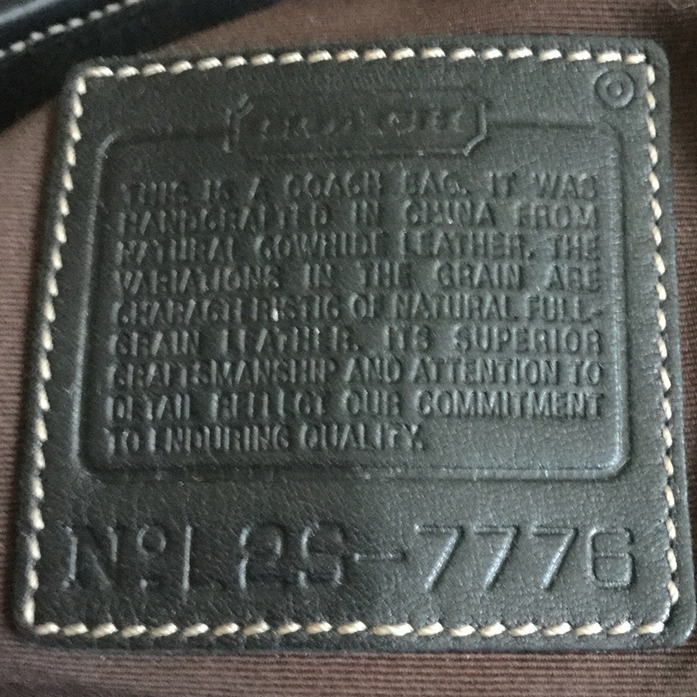 Authentic Coach Purse - Picture 4 of 4